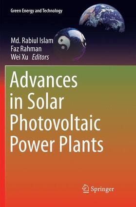 Advances in Solar Photovoltaic Power Plants