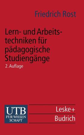 Lern- und Arbeitstechniken für pädagogische Studiengänge