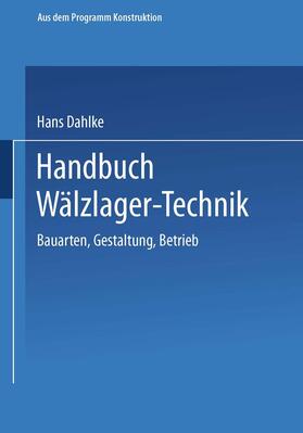 Handbuch Wälzlager-Technik