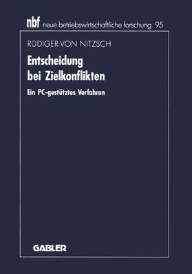 Entscheidung bei Zielkonflikten