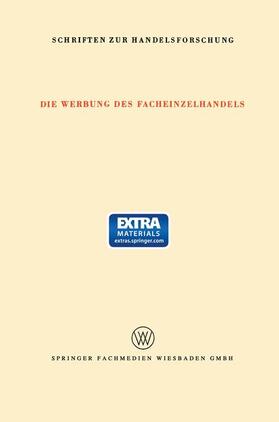 Die Werbung des Facheinzelhandels