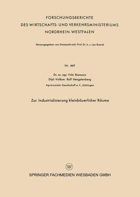 Zur Industrialisierung kleinbäuerlicher Räume