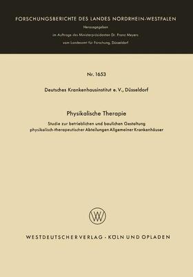 Physikalische Therapie