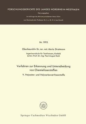 Verfahren zur Erkennung und Unterscheidung von Chemiefaserstoffen