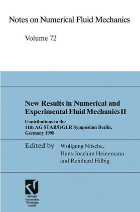 New Results in Numerical and Experimental Fluid Mechanics II