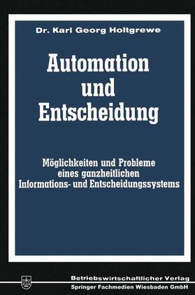 Automation und Entscheidung