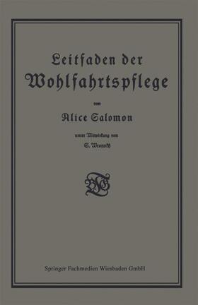 Leitfaden der Wohlfahrtspflege