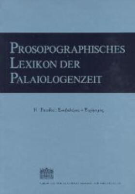 Prosopographisches Lexikon der Palaiologenzeit
