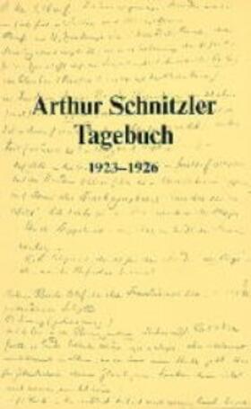 Tagebuch 1923-1926