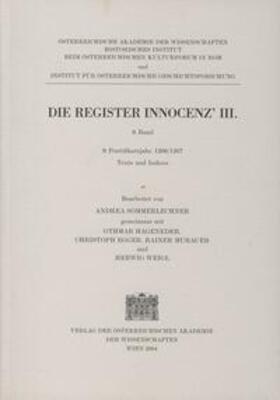 Die Register Innocenz III. / 9. Pontifikatsjahr 1206/07