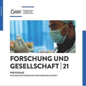 Preisfrage: Was kann die Wissenschaft bei Pandemien leisten?