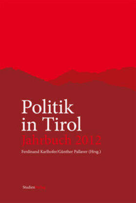 Politik in Tirol. Jahrbuch 2012