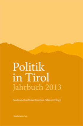 Politik in Tirol. Jahrbuch 2013