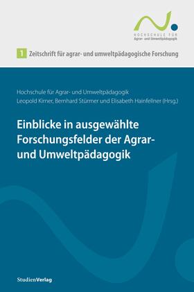 Einblicke in ausgewählte Forschungsfelder der Agrar- und Umweltpädagogik