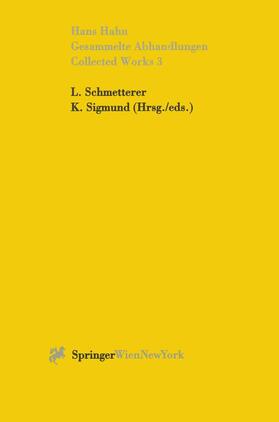 Gesammelte Abhandlungen III - Collected Works III