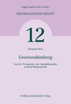 Gesetzesbindung