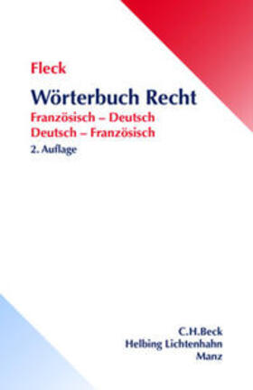 Wörterbuch Recht / Dictionnaire juridique