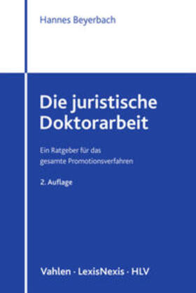 Die juristische Doktorarbeit