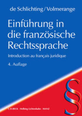 Einführung in die französische Rechtssprache