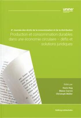 Production et consommation durables dans une économie circulaire – défis et solutions juridiques