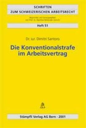 Die Konventionalstrafe im Arbeitsvertrag