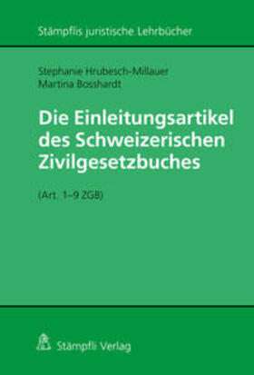 Hrubesch-Millauer, S: Einleitungsartikel des Schweizerischen