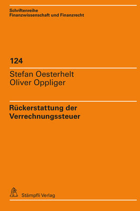 Rückerstattung der Verrechnungssteuer