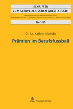 Prämien im Berufsfussball