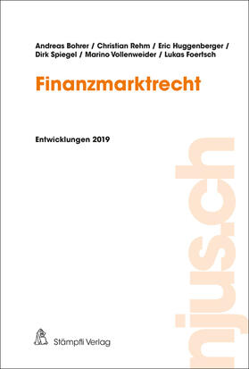 njus Finanzmarktrecht / Finanzmarktrecht, Entwicklungen 2019