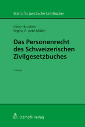 Hausheer, H: Personenrecht des Schweizerischen Zivilgesetzb.