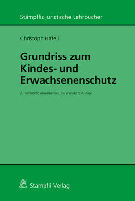 Grundriss zum Kindes- und Erwachsenenschutz