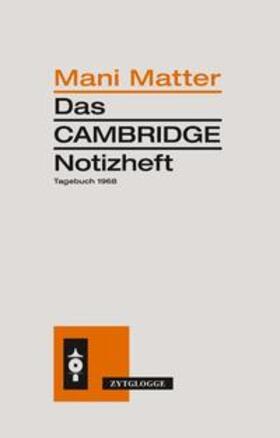 Matter, M: Cambridge Notizheft