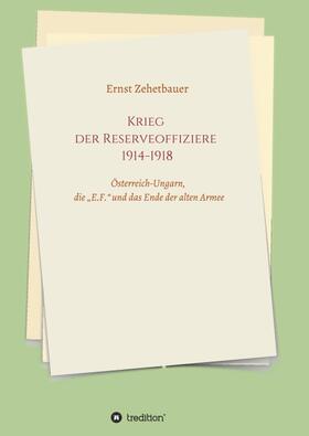 Krieg der Reserveoffiziere 1914-1918