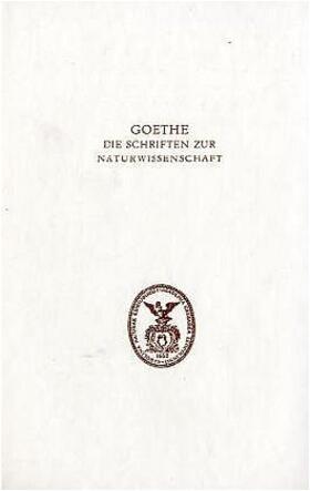 Erste Abteilung: Texte. Band 4. Zur Farbenlehre. Widmung, Vorwort und Didaktischer Teil