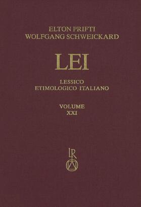 Lessico Etimologico Italiano. Band 21 (XXI)