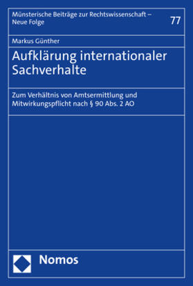 Aufklärung internationaler Sachverhalte