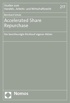 Accelerated Share Repurchase