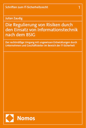 Die Regulierung von Risiken durch den Einsatz von Informationstechnik nach dem BSIG