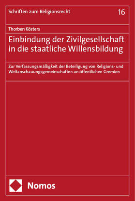 Einbindung der Zivilgesellschaft in die staatliche Willensbildung