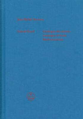 Gabriel Fauré - Catalogue des œuvres (Catalogue of works / Werkverzeichnis)