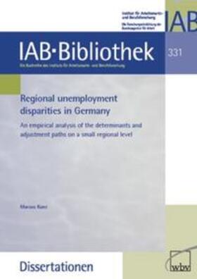 Regional unemployment disparities in Germany