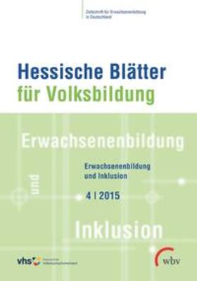 Hessische Blätter für Volksbildung 04/2015