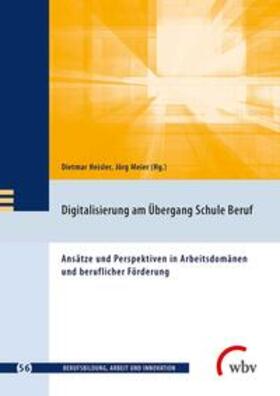 Digitalisierung am Übergang Schule Beruf