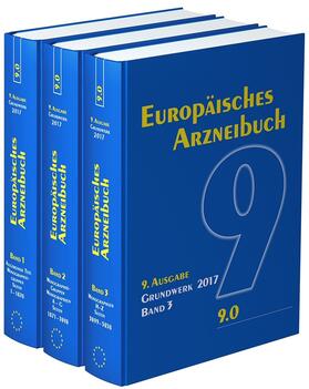 Europäisches Arzneibuch 9. Ausgabe, Grundwerk 2017