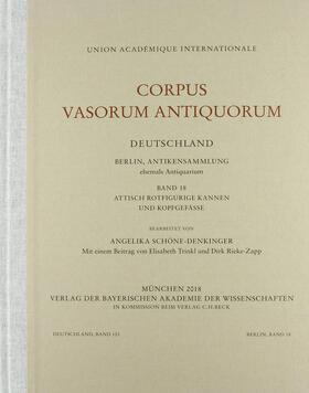 Corpus Vasorum Antiquorum Deutschland Bd. 103:  Berlin Band 18