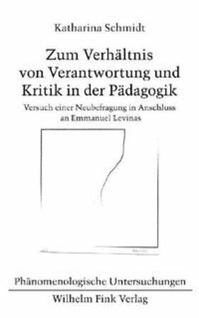 Zum Verhältnis von Verantwortung und Kritik in der Pädagogik