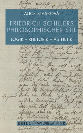 Stasková, A: Friedrich Schillers philosophischer Stil