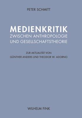 Peter Schmitt: Medienkritik zwischen Anthropologie und Gesel