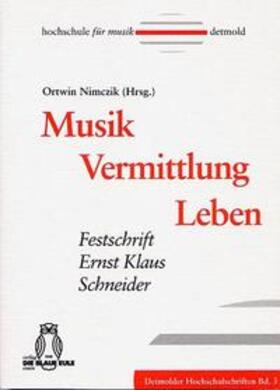 Musik - Vermittlung - Leben