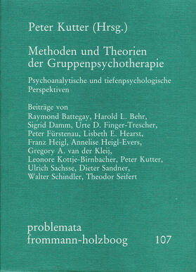 Methoden und Theorien der Gruppenpsychotherapie